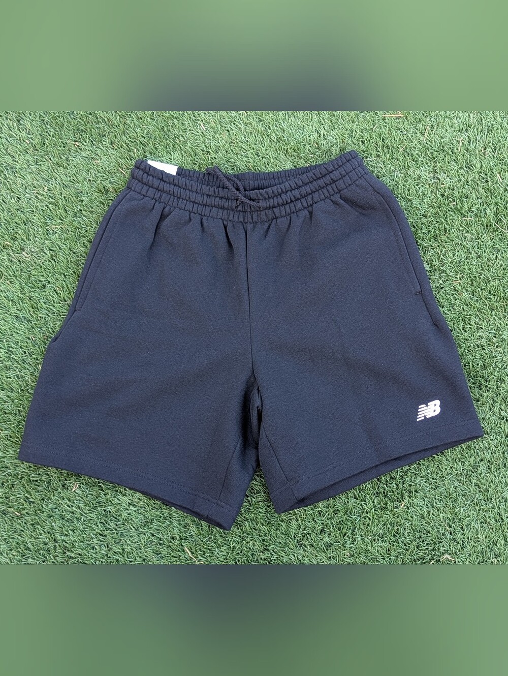 New Balance Mens Sport Essentials Fleece Shorts 7 Inch Black MS41504 Small NWT